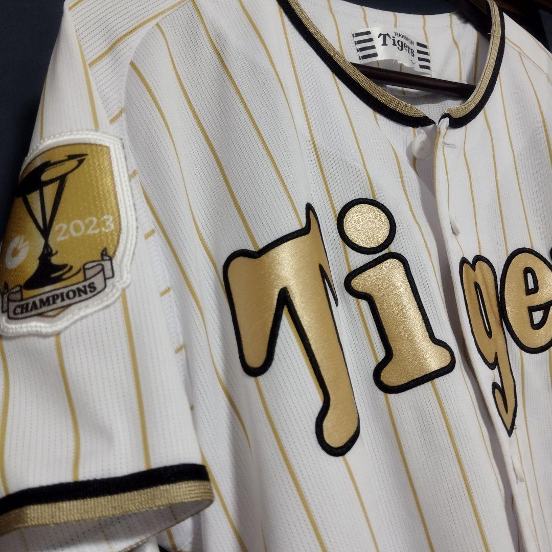 阪神タイガース　チャンピオンユニフォーム　大山悠輔　Lサイズ 金　優勝ワッペン