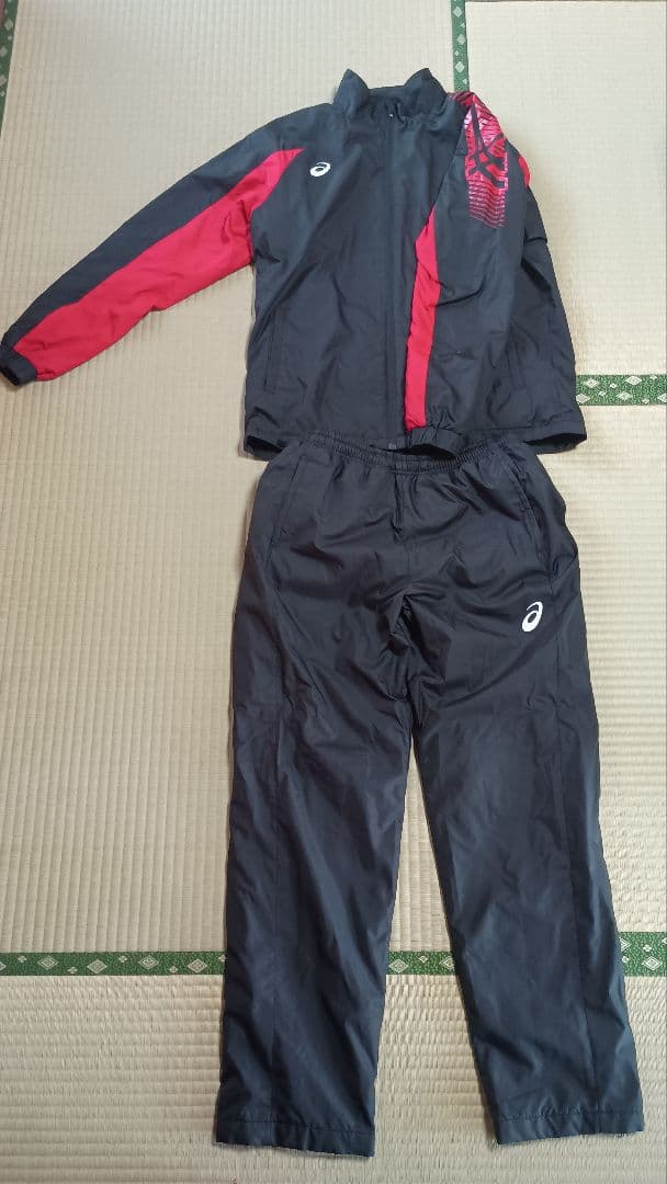 asics 裏トリコットウインドブレーカー 2031D535 2031D536