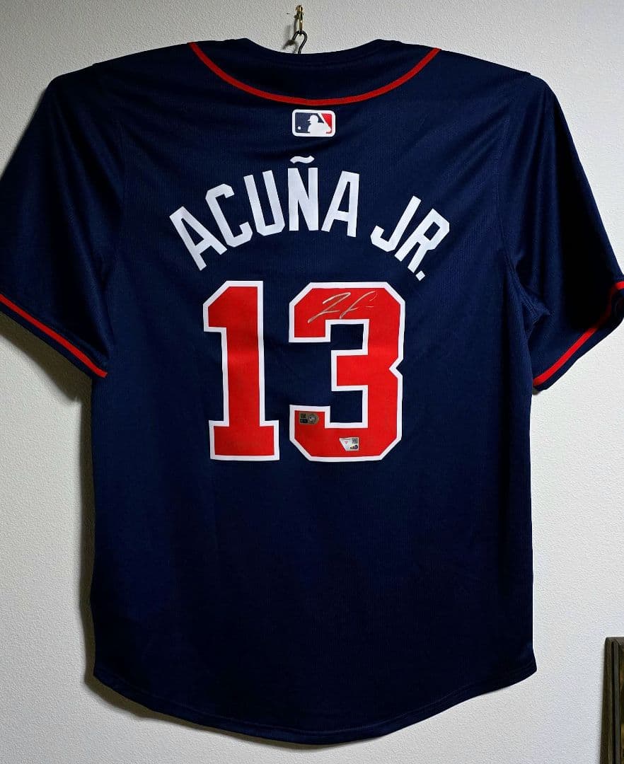RONALD ACUÑA JR. サイン入り ユニフォーム