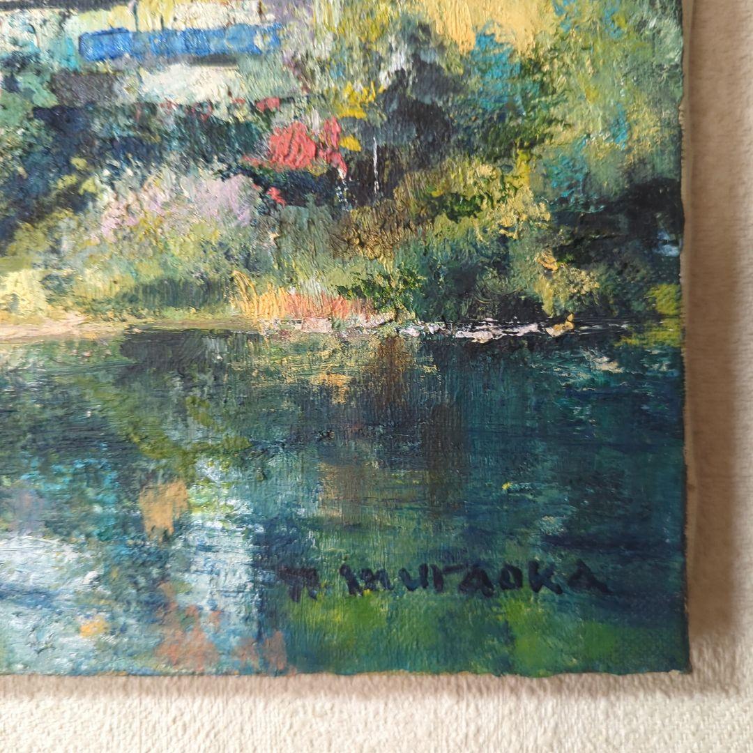 F6号油彩画（額縁なし)No.64