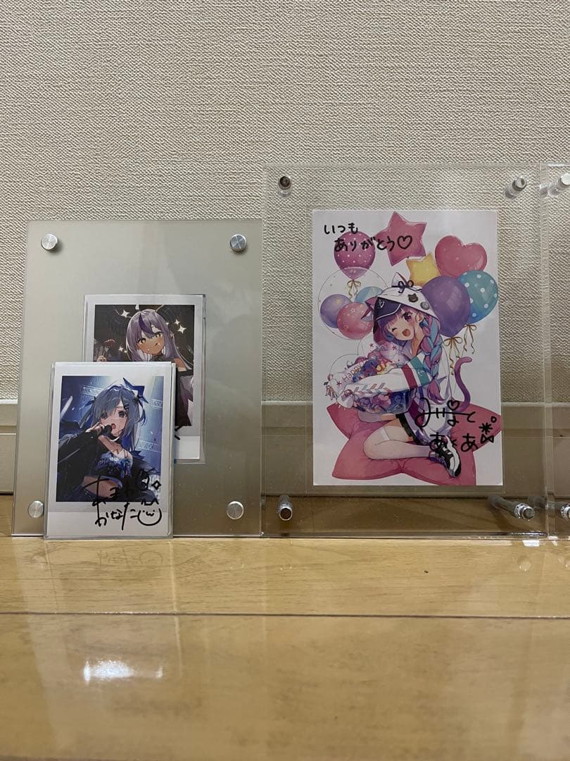 ホロライブ ポストカード 直筆セット