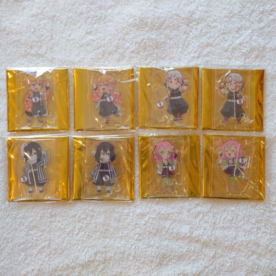 【新品未使用】コンプ 鬼滅の刃 繋がるランダムアクリルスタンド 62点セット