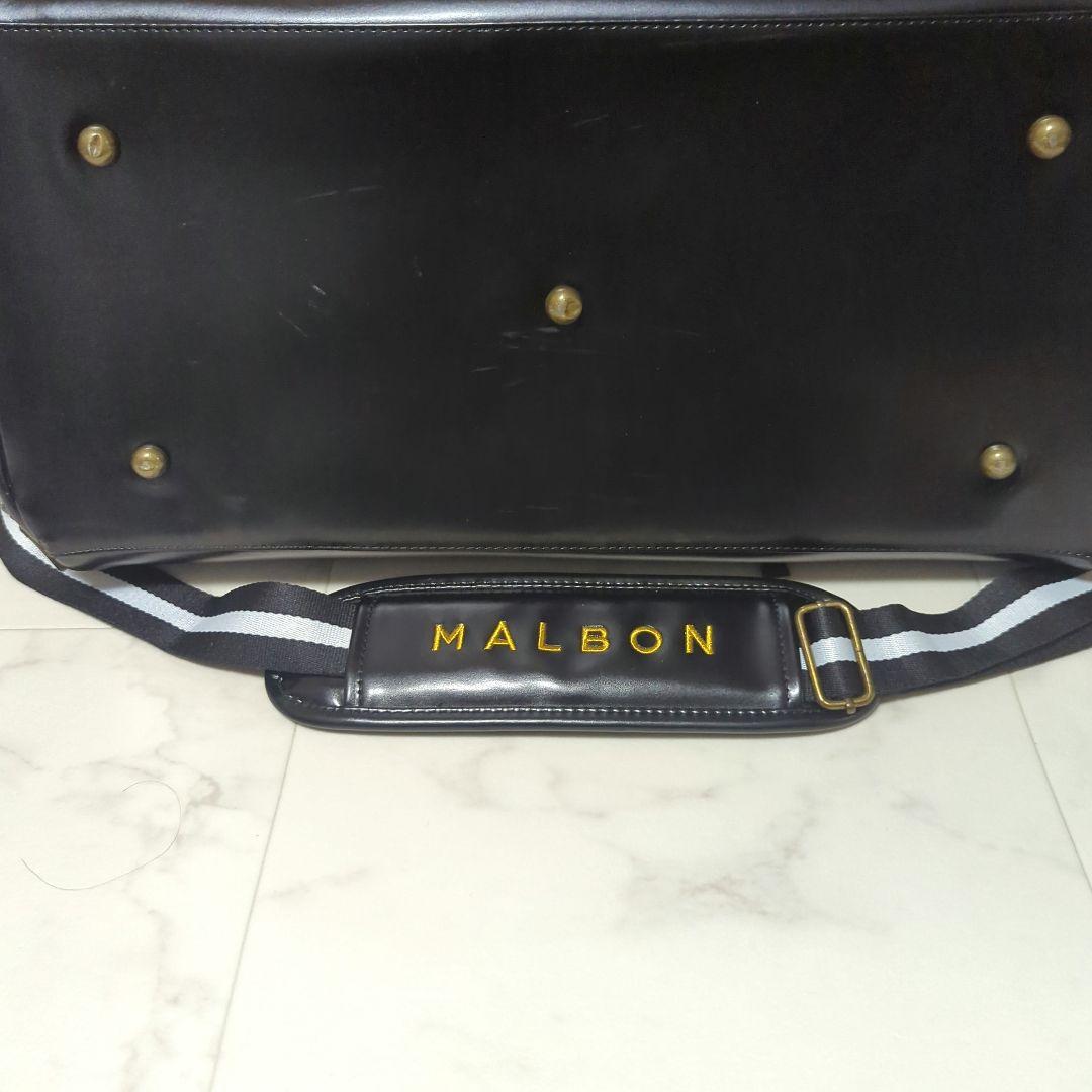 美品　マルボンゴルフ　 エナメルボストンバック　 シューズケース付 2way