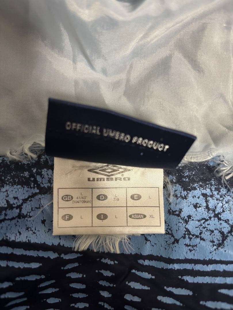 値下げ　アンブロ　イングランド代表 マウンテンパーカー　ナイロンジャケット