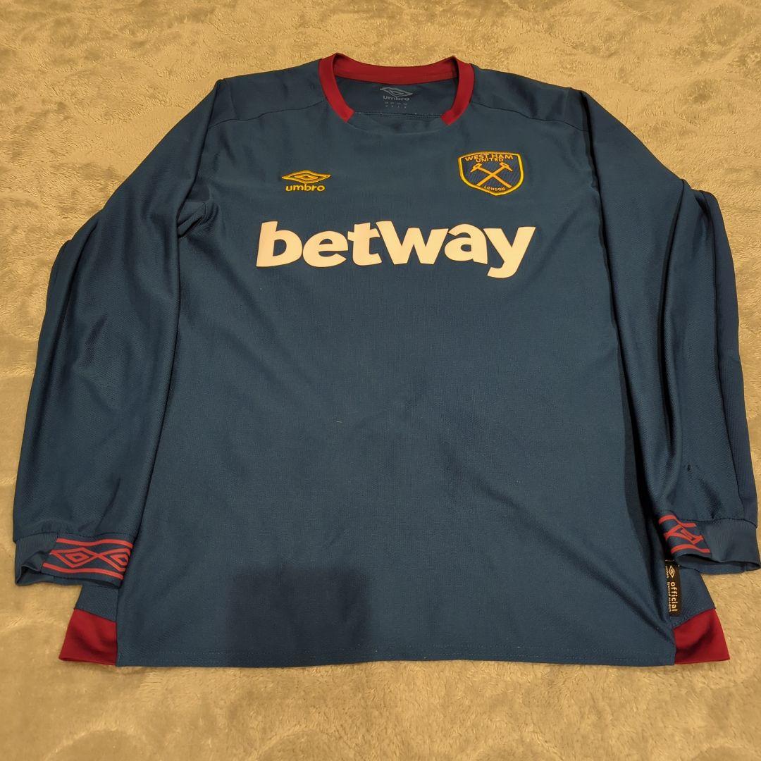 ウエストハム Umbro 長袖シャツ L