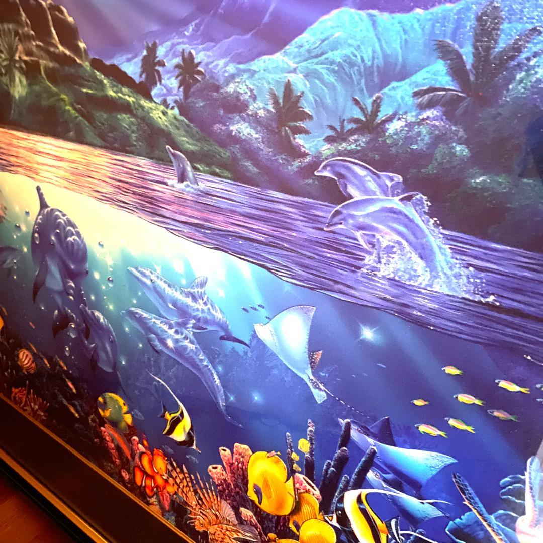 【11/30まで値下げ】クリスチャン・ラッセン グロリアス ライフ（額付き）