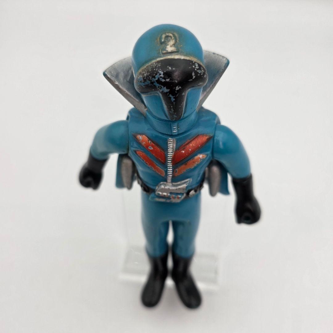 ゴレンジャー ポピー ソフビ ミドル 当時物 アオレンジャー