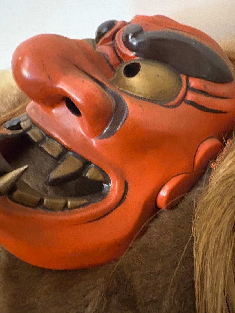 能面　鬼面　Japan ビンテージ