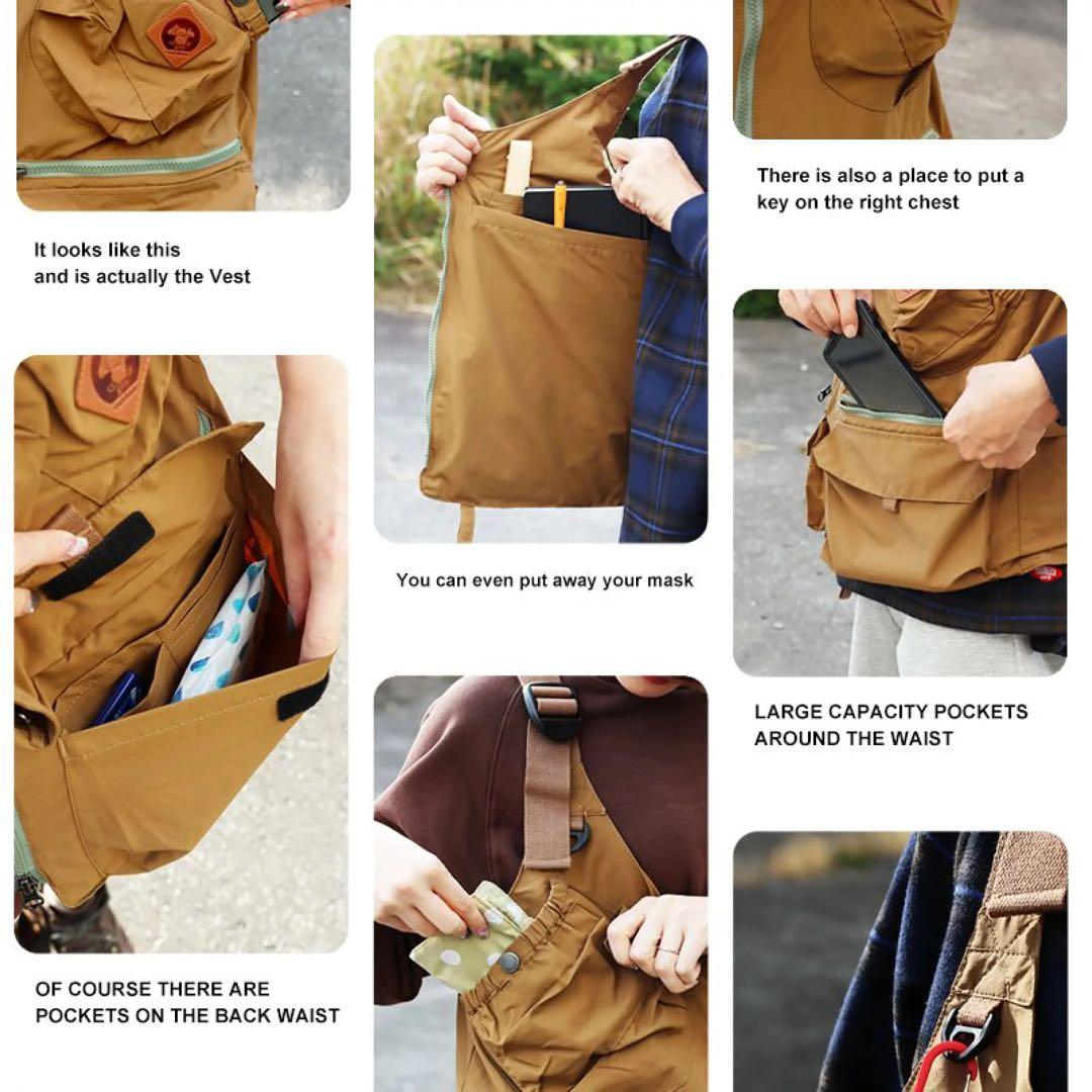 新品価格:16,500円　grn 60/40クロス　アウトドアベスト