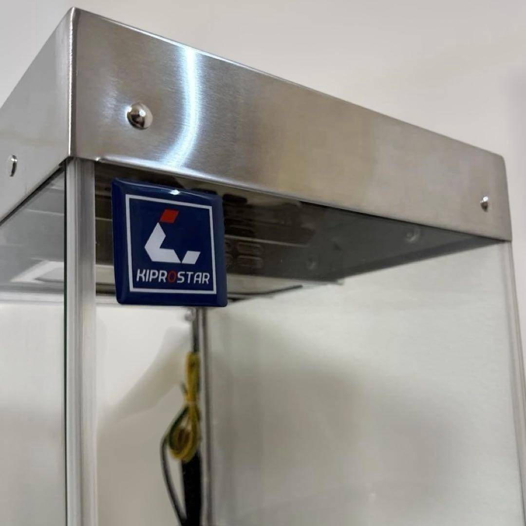 2024年製 美品 ホットショーケース 3面ガラス KIPROSTAR 業務用