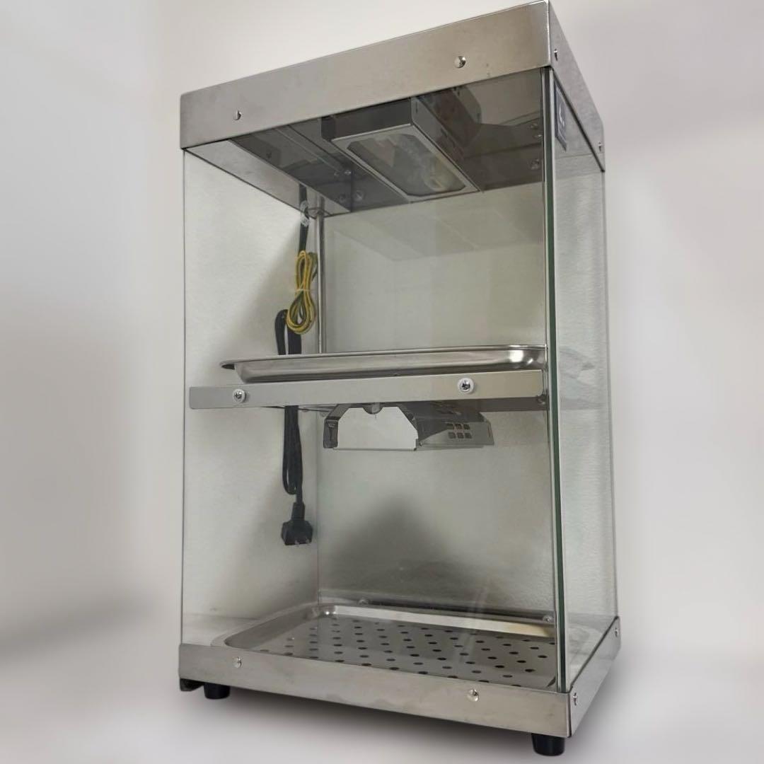 2024年製 美品 ホットショーケース 3面ガラス KIPROSTAR 業務用