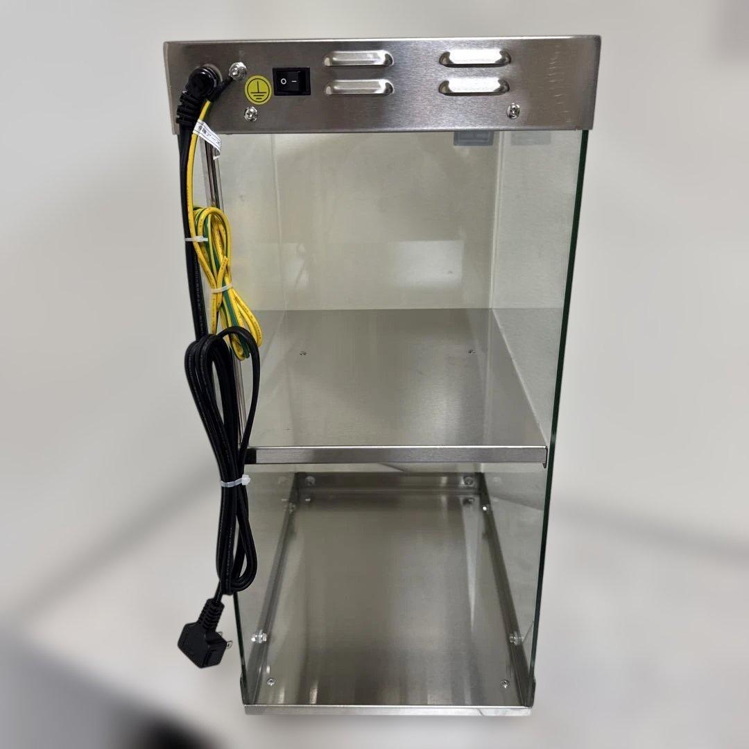 2024年製 美品 ホットショーケース 3面ガラス KIPROSTAR 業務用