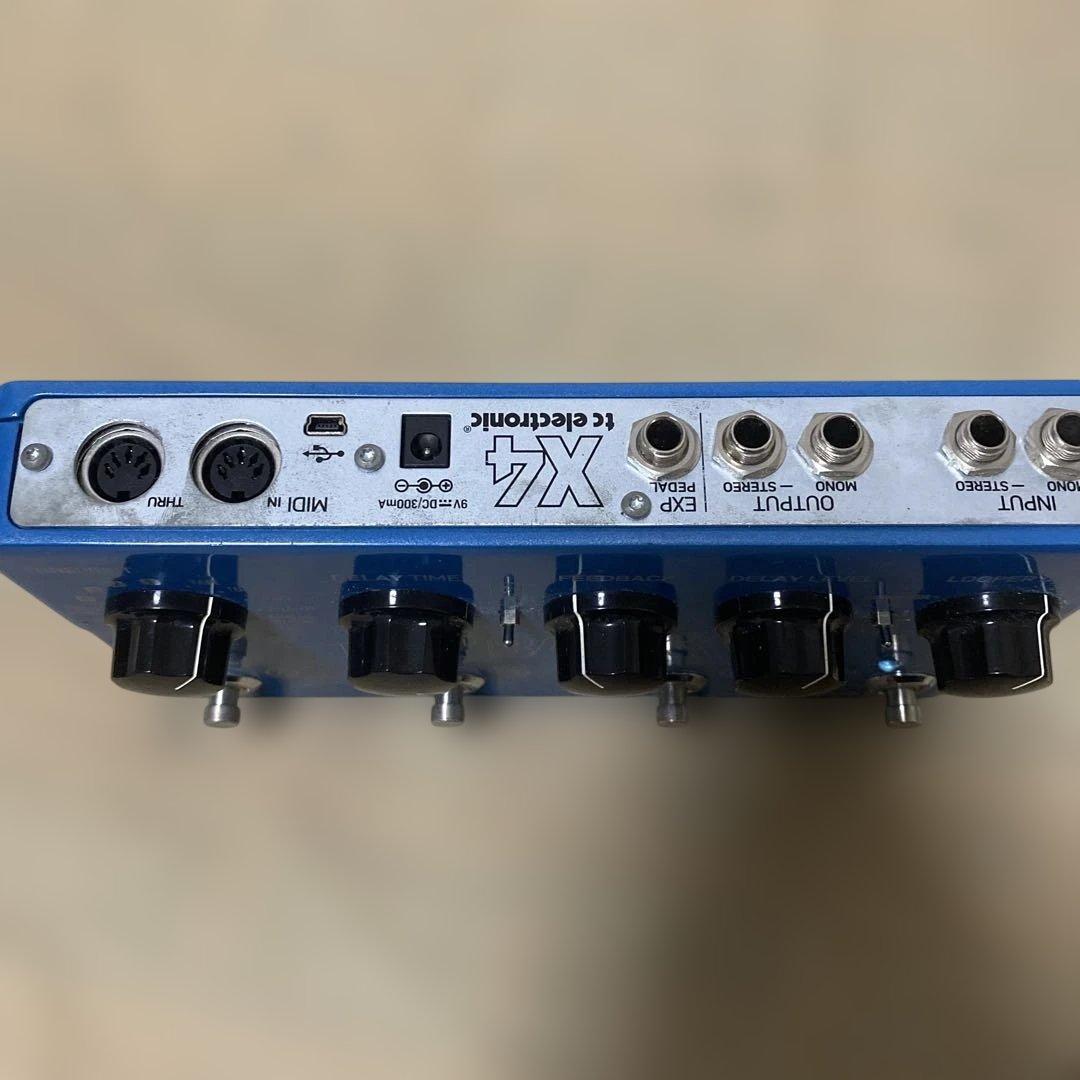 tc electronic FLASHBACK X4 ディレイ　エフェクター