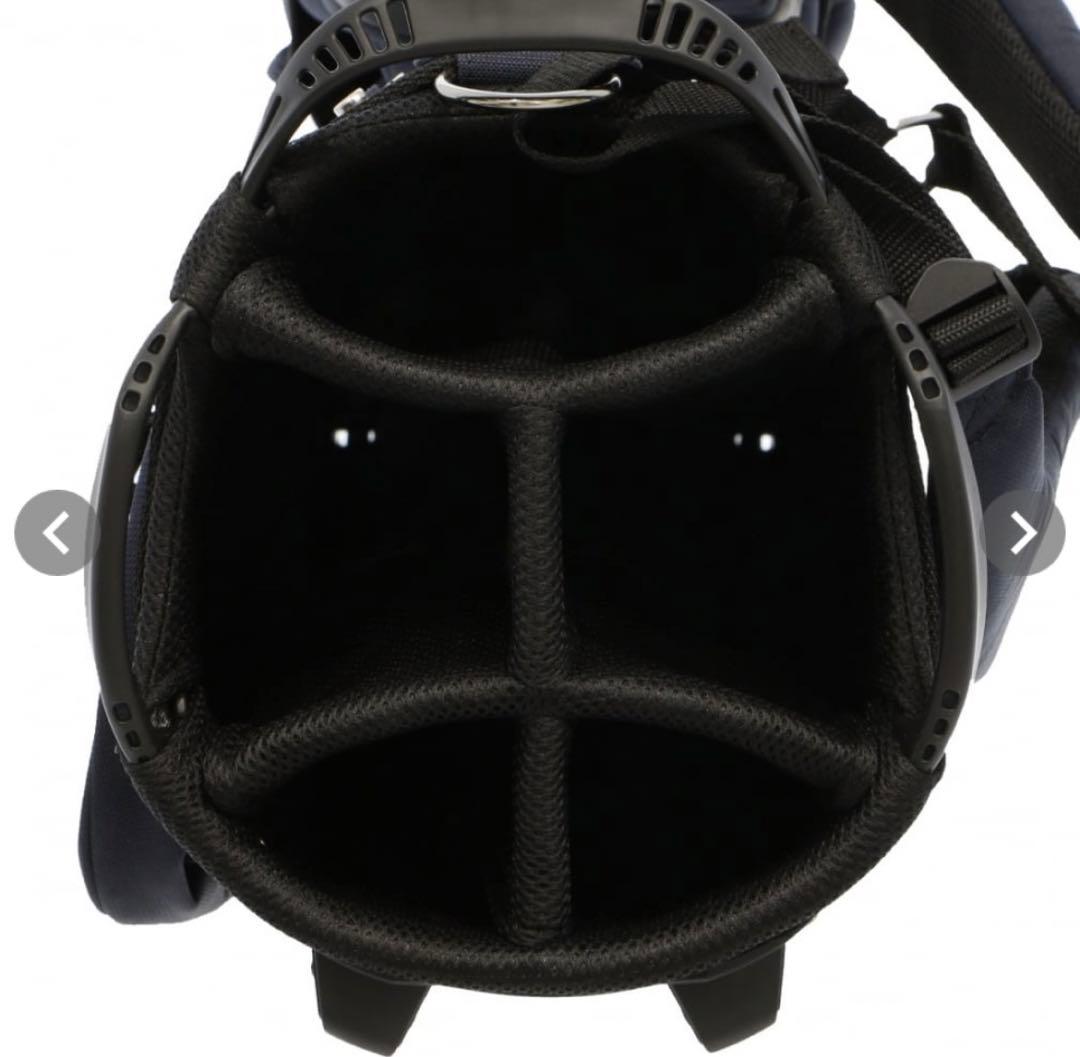 【新品未使用】JACKBUNNY ブラック　キャディバッグ スタンド付き