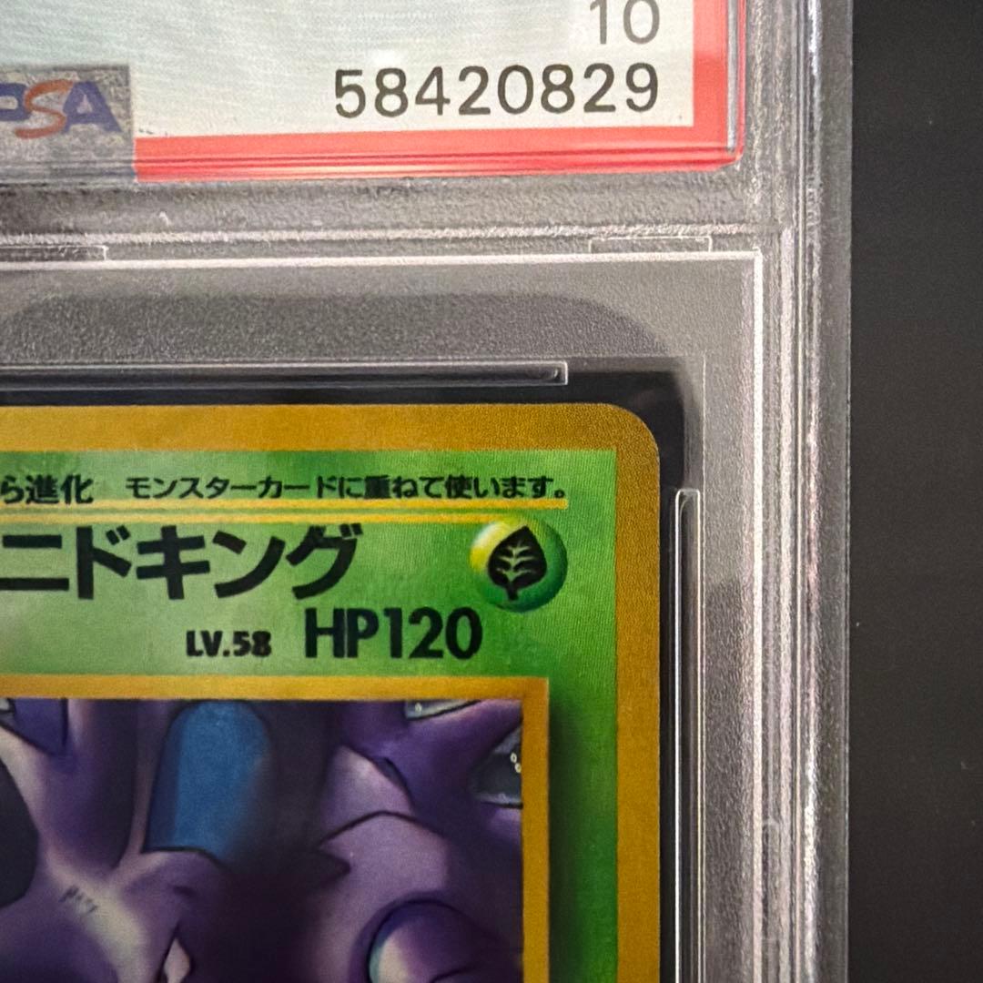 PSA10 サカキのニドキング 旧裏 闇からの挑戦 34 1999