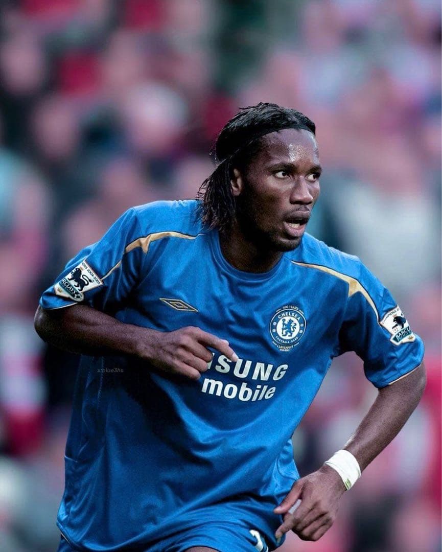 04/05 チェルシー ユニフォーム ドログバ Lサイズ