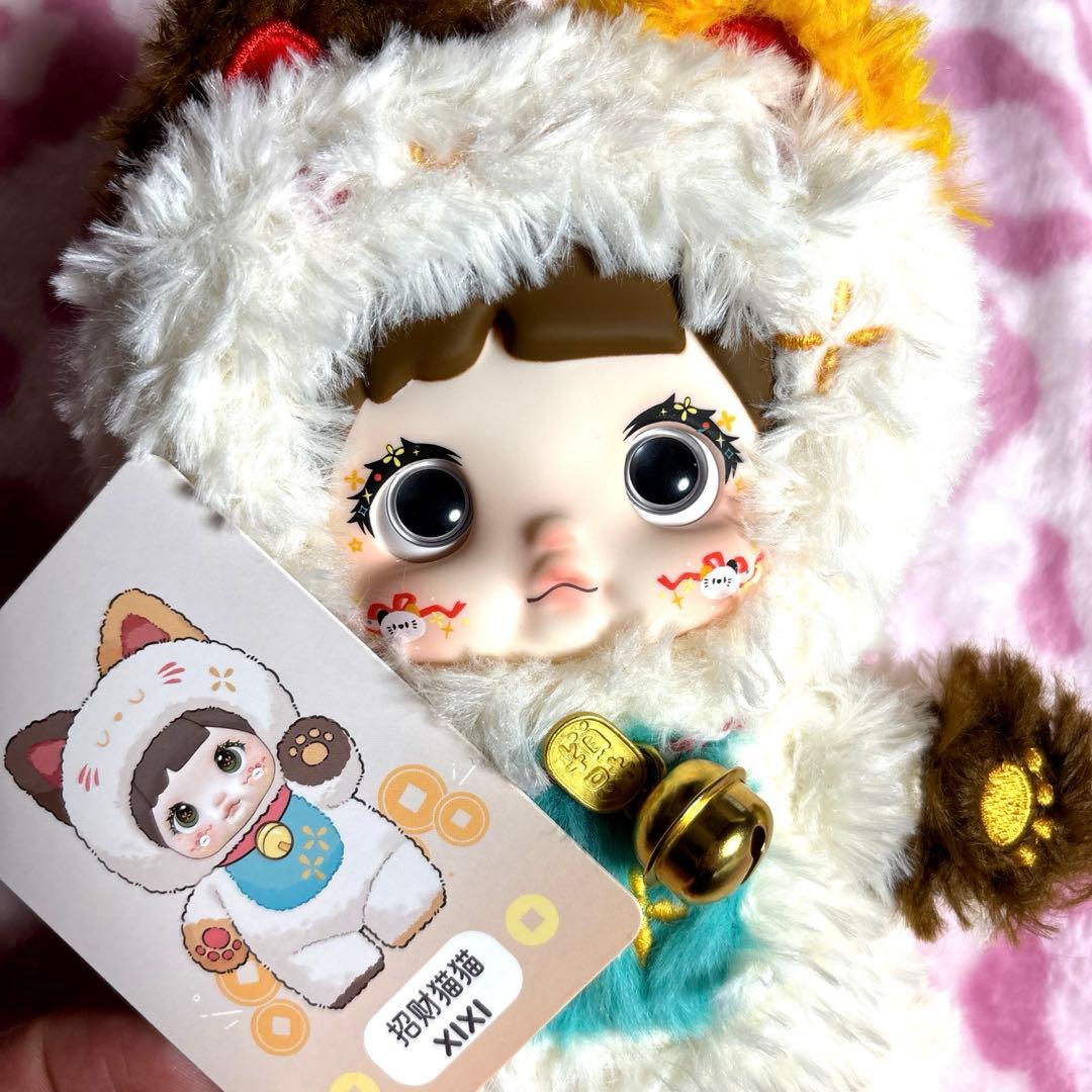 ゆみかnommi ぬいぐるみ シークレット 招き猫