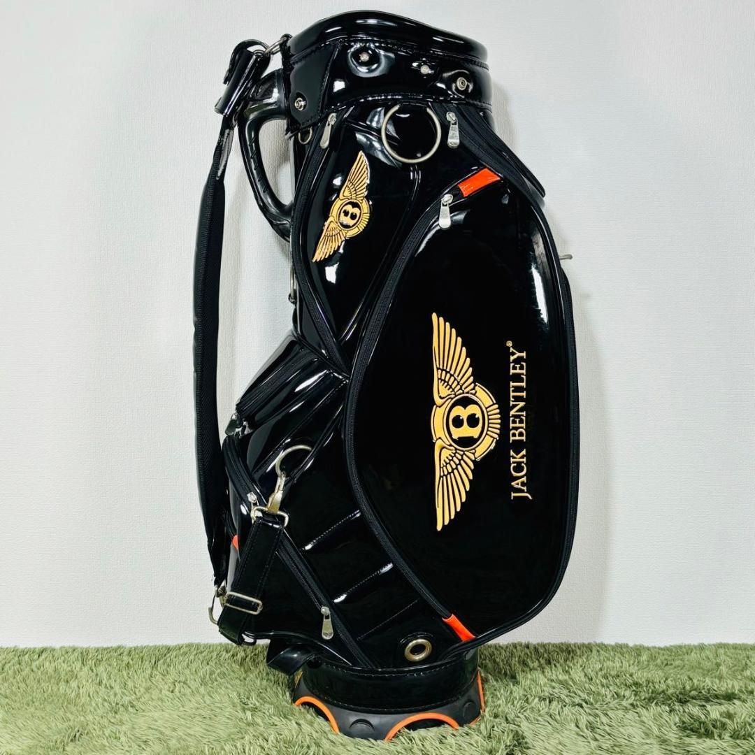 ジャックベントレー キャディバッグ カート式 9型 5分割 三点式 大人気モデル