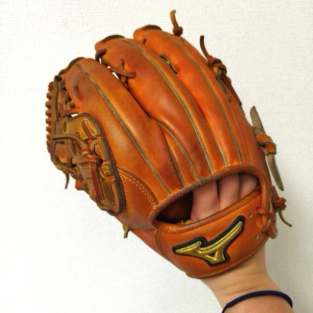 130 ミズノプロ キップレザー 即戦力 硬式 左投げ 外野手用グローブ