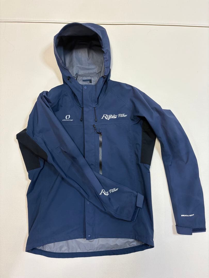 【使用2回】リップルフィッシャー シェルジャケットLゼナックmcワークス