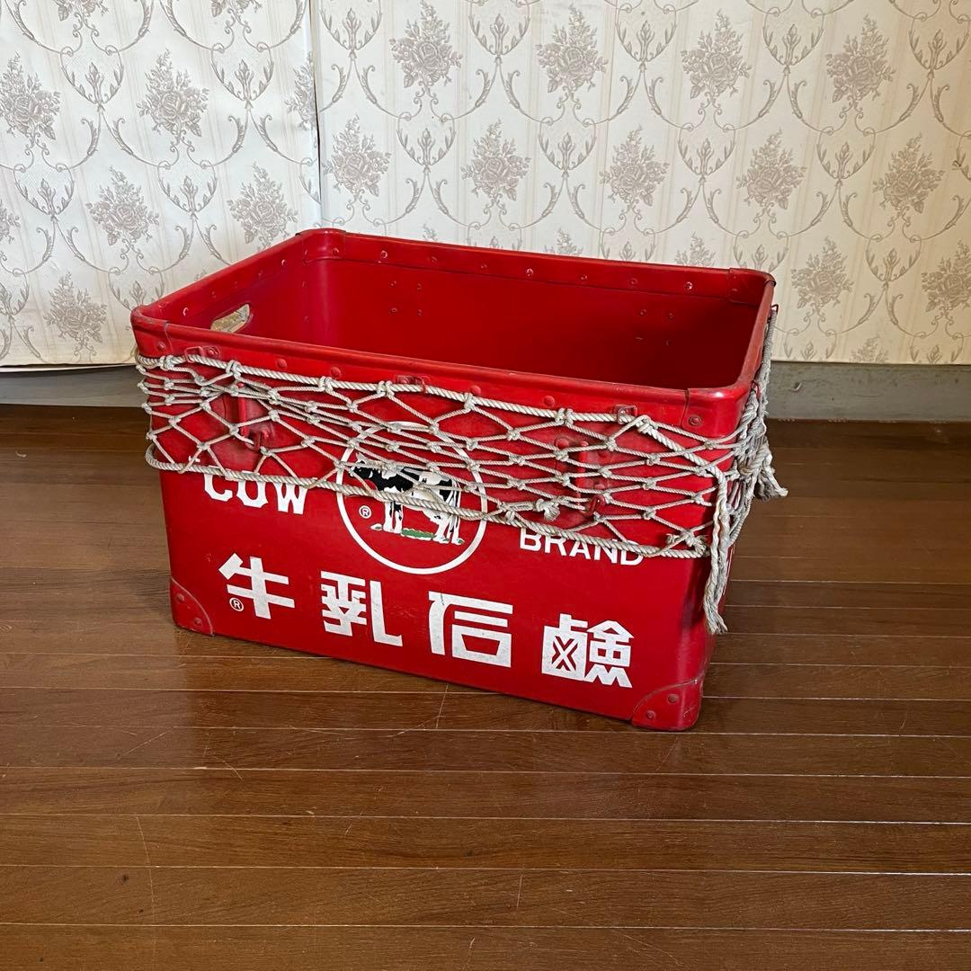 【アンティーク】牛乳石鹸 ボテ箱 COW BRAND 昭和レトロ ノベルティ