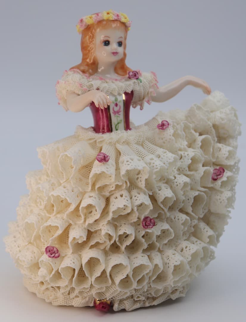 アイリッシュドレスデン・リカちゃん 陶器製フィギュア 1997年30周年記念