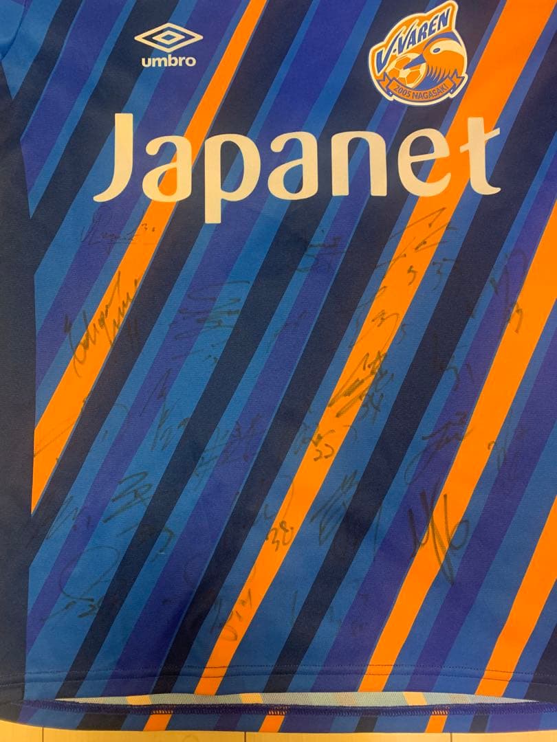 Vファーレン長崎 2023 JUANMA サイン入り シャツ 9番