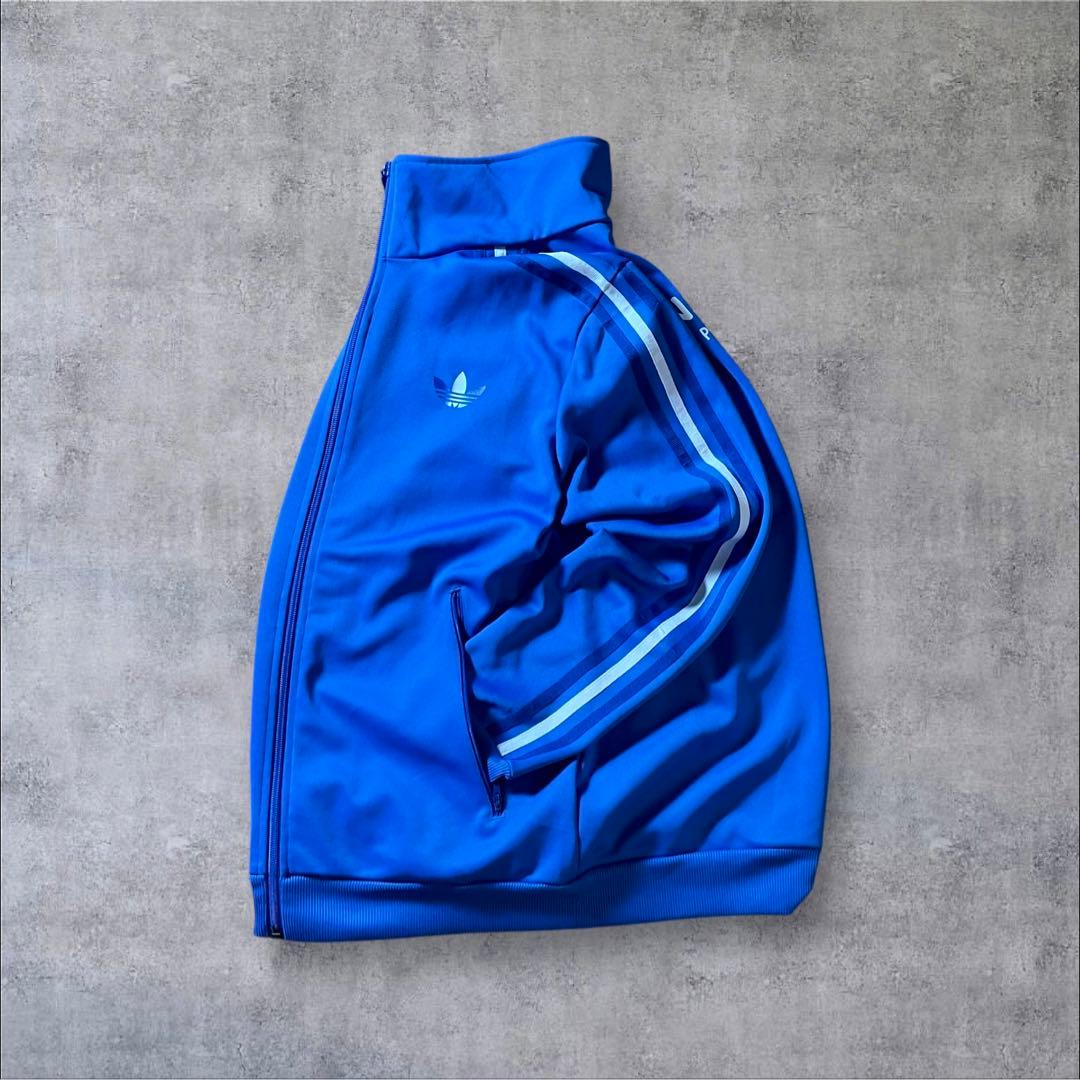 美品 古着 adidas アディダス ジャージ トレフォイル 海外限定版 希少