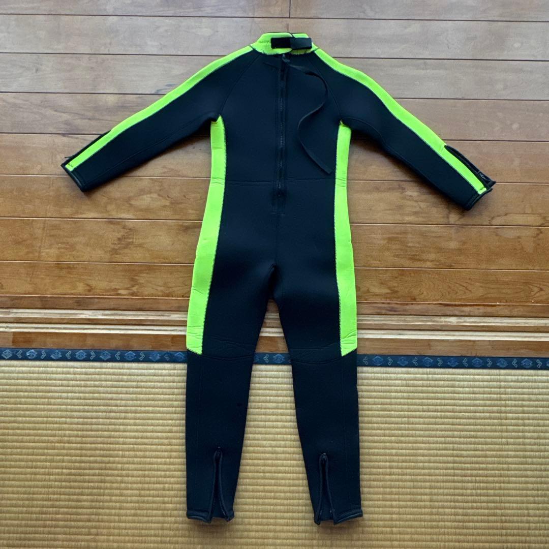 SEA SPORTS ウェットスーツ ブラック/グリーン