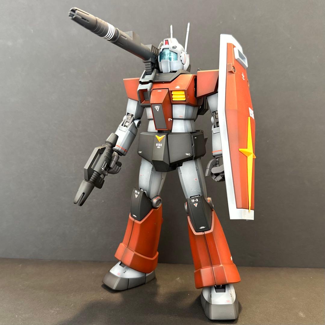 MG 1/100 ジム・キャノン 塗装済 完成品