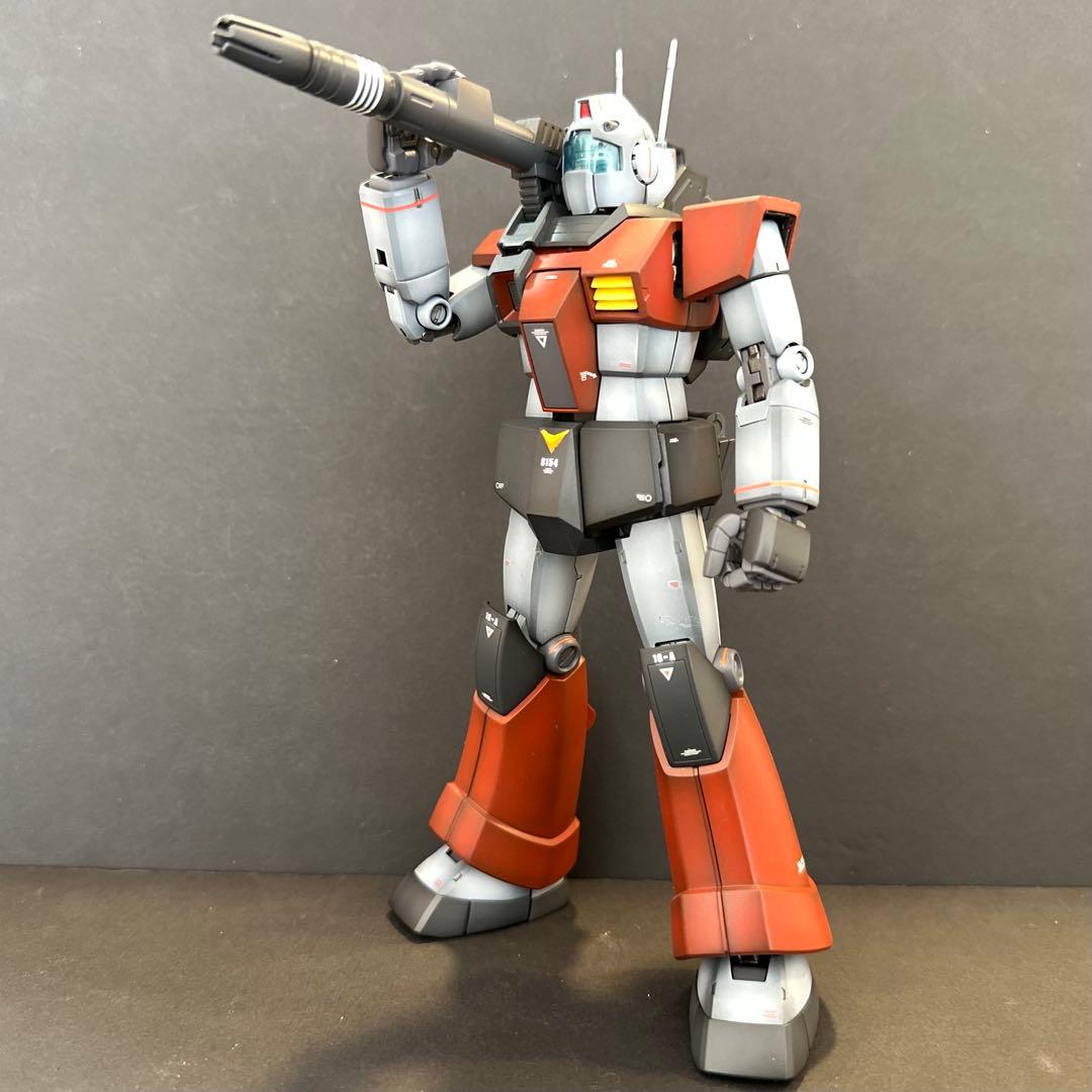 MG 1/100 ジム・キャノン 塗装済 完成品