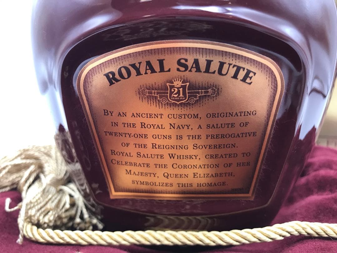 489[未開栓]CHIVAS BROTHERS  SALUTE　21年