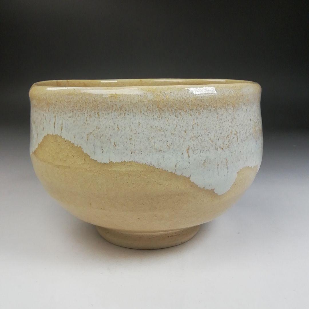 Ｗ８５　茶碗　『雪舟焼』『福郷柳仙 造』　共箱　抹茶碗　茶道具