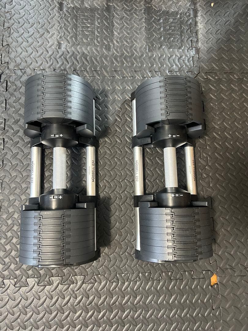 NUO 可変式ダンベル32kg＋筋トレ器具一式＋スピンバイク（直接取引）
