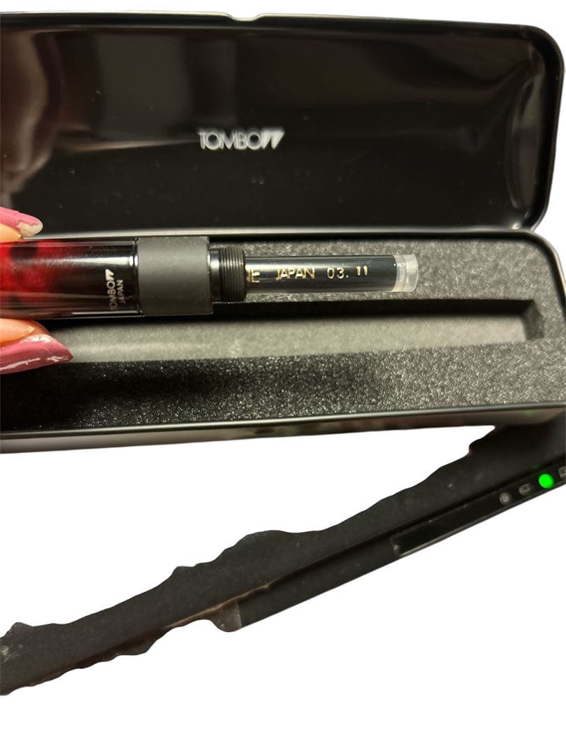 TOMBOW 水性ボールペン ハバナ 0.7 バーガンディ BW-LIB