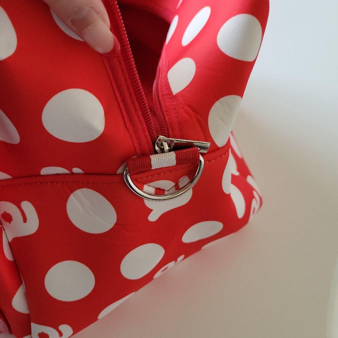 archivio 赤 水玉模様 キャディバッグ