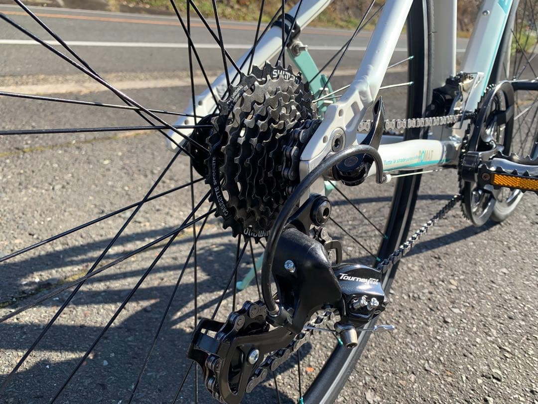 【即乘】送料無料 ビアンキ Bianchi クロスバイクROMAⅣ 24速