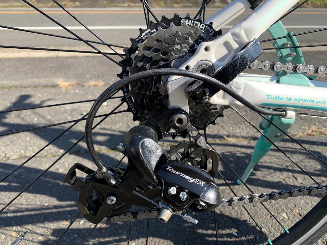 【即乘】送料無料 ビアンキ Bianchi クロスバイクROMAⅣ 24速