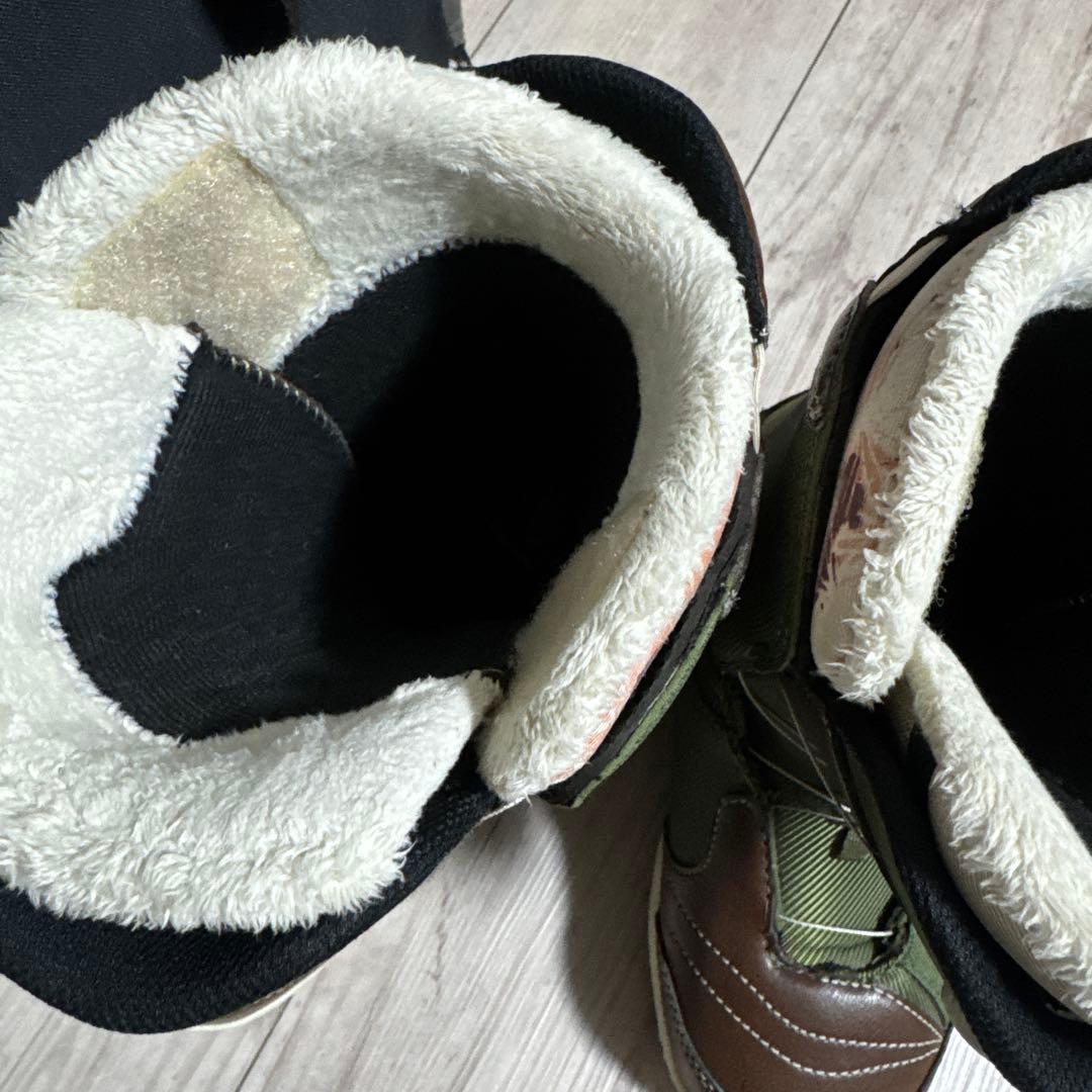 K2 CONTOUR スノーボードブーツ 女性用 オリーブグリーン/ブラウン