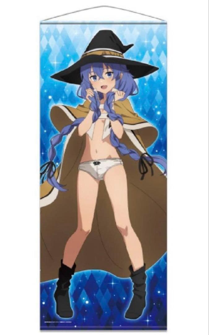 ロキシー・ミグルディア　ほぼ等身大タペストリー　無職転生　アニメ