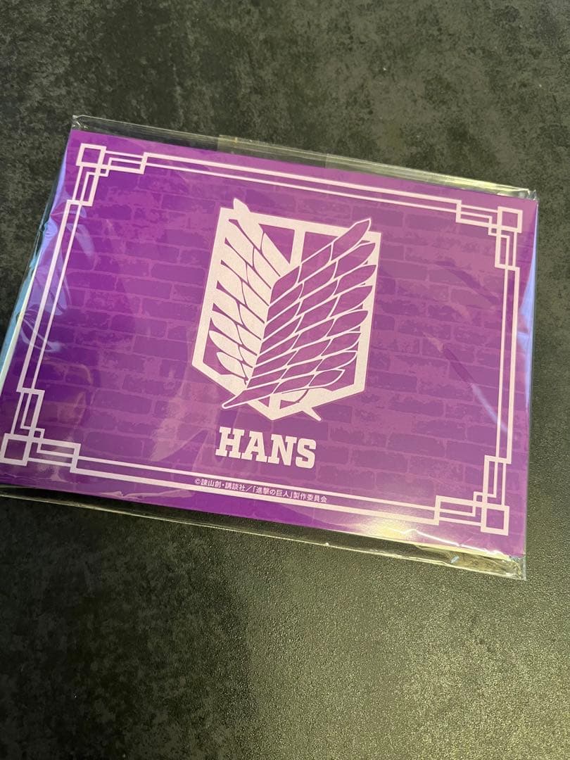 進撃の巨人　ハンジ・ゾエ 推しキャラ缶バッジ　4個セット