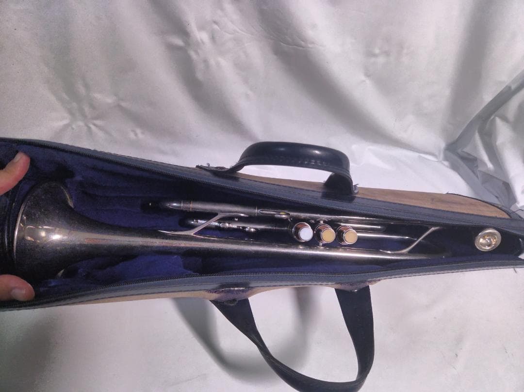 YAMAHA YTR-136 トランペット ニッケルメッキソフトケース#3002