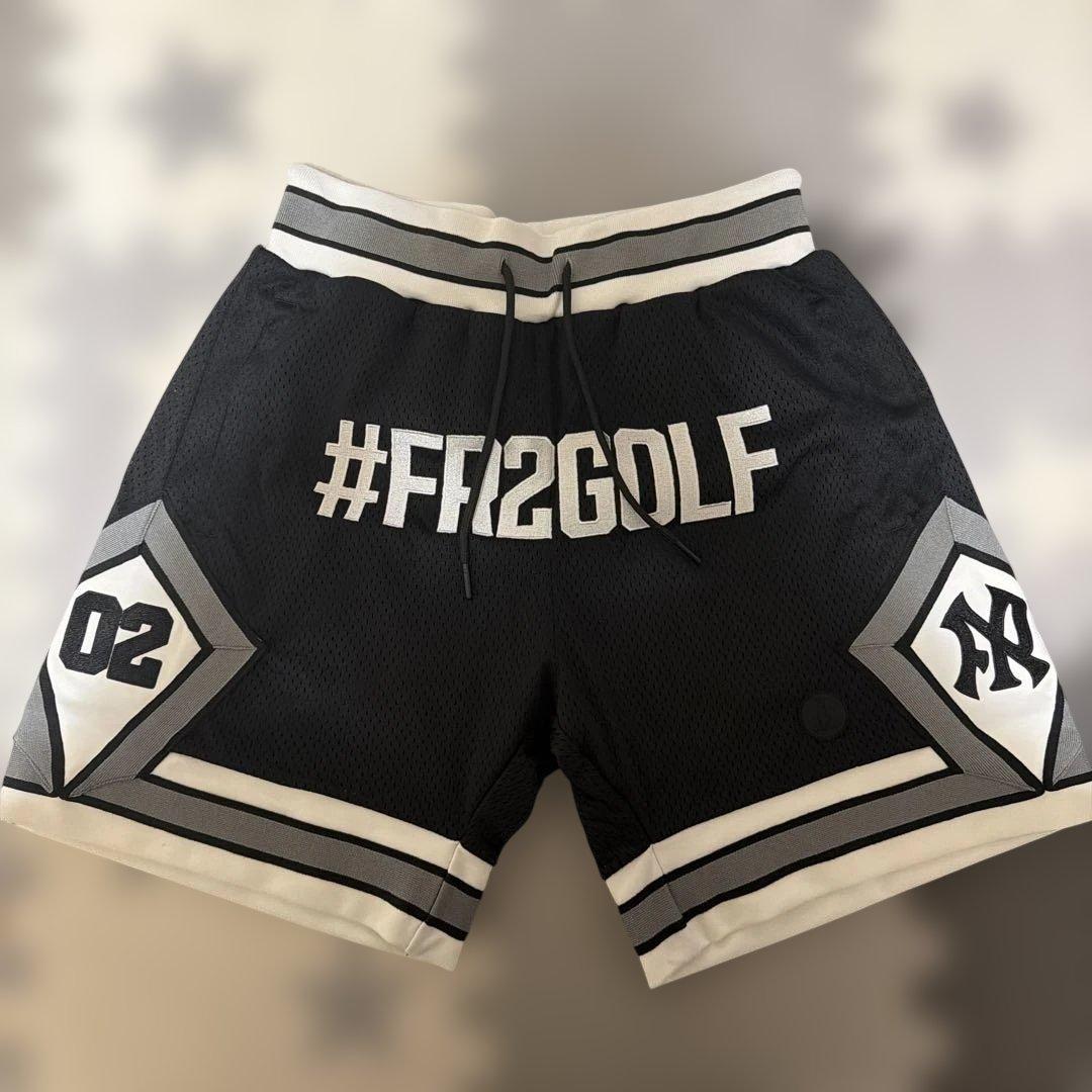 #FR2 GOLF ブラックショートパンツ