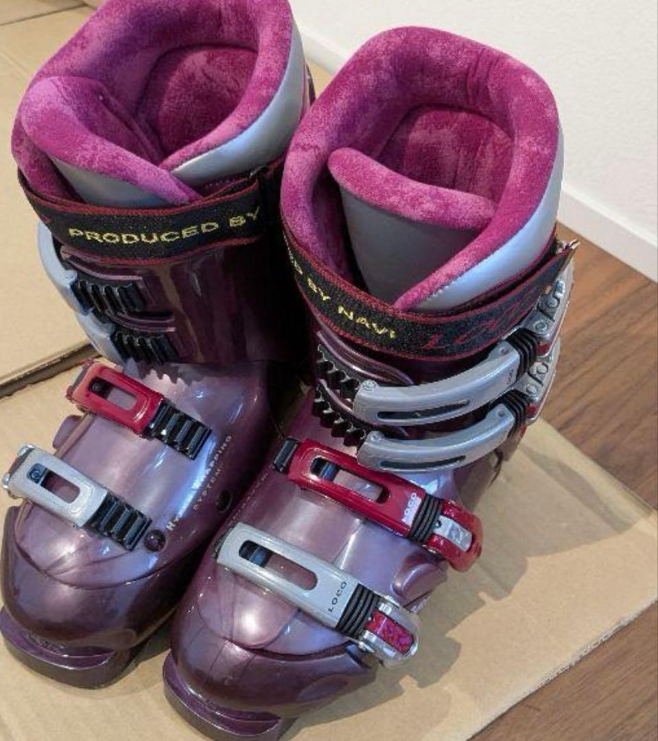 【美品】LOCO 女性用スキーブーツ 23.5cm |高性能×おしゃれ |希少品