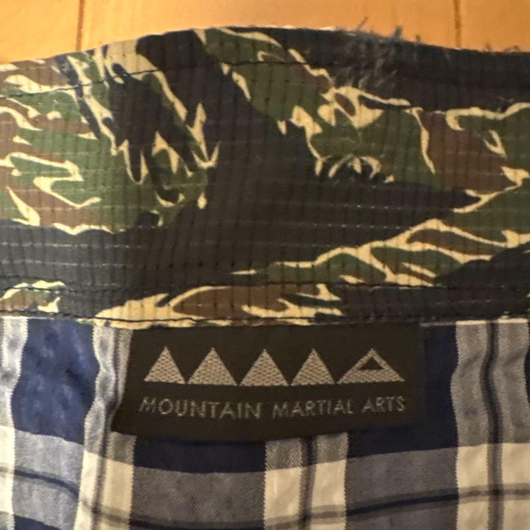 MOUNTAIN MARTIAL ARTS チェック柄ショートパンツ