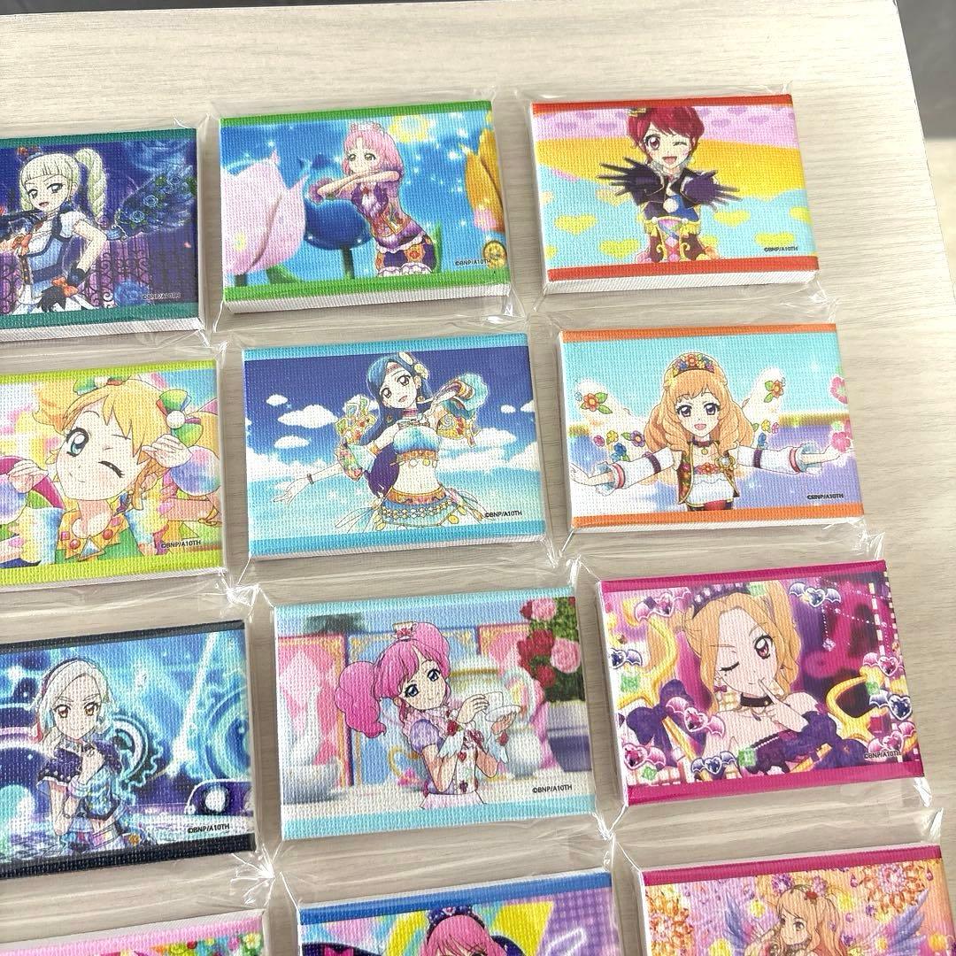 アイカツ グッズ 引退 まとめ売り 缶バッジ ポストカード キャンバスボード