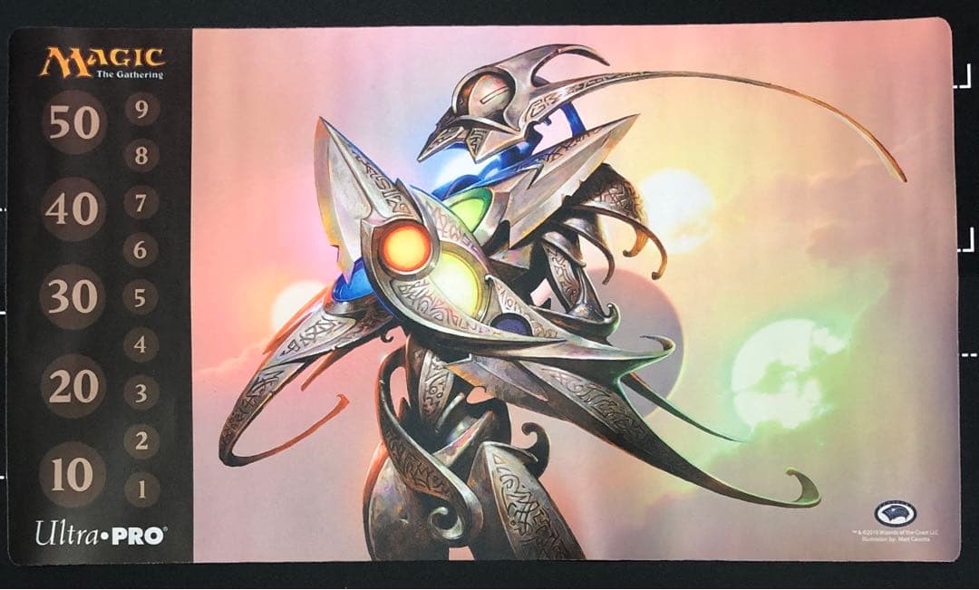 刻まれた勇者 mtg プレイマット