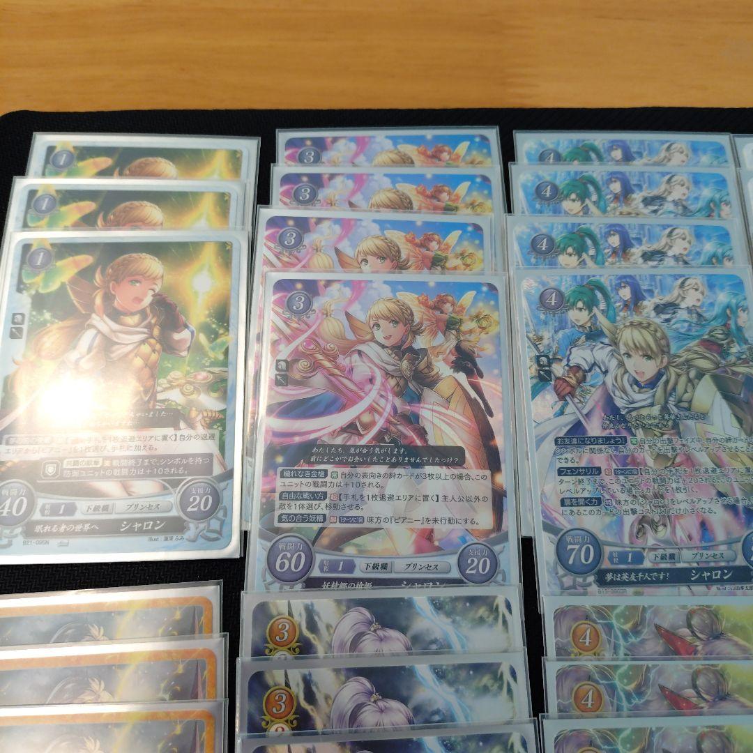 ファイアーエムブレムサイファ 女性カード13種計50枚+マーカー+デッキケース