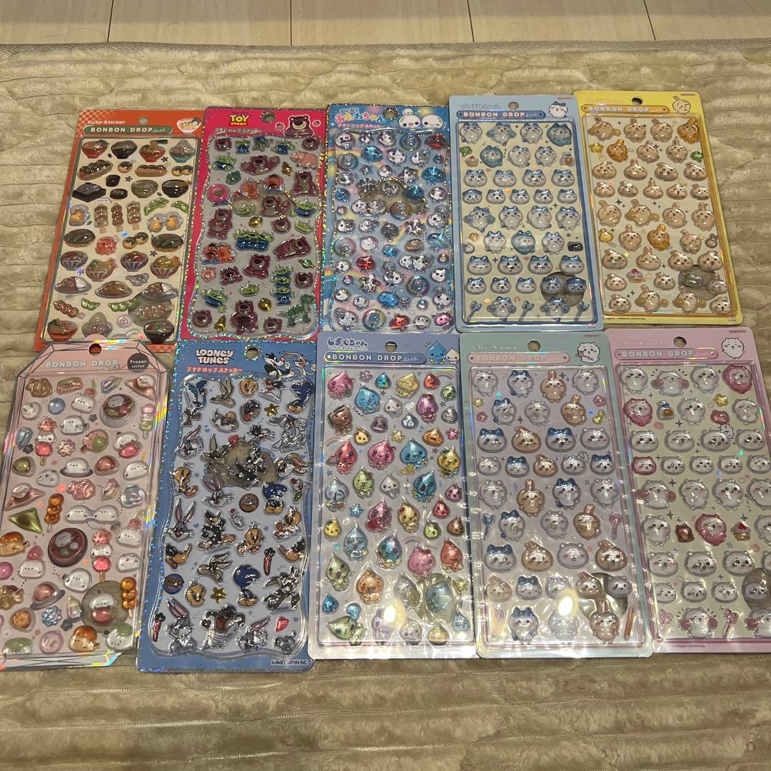 ボンボンドロップシール　10枚セット