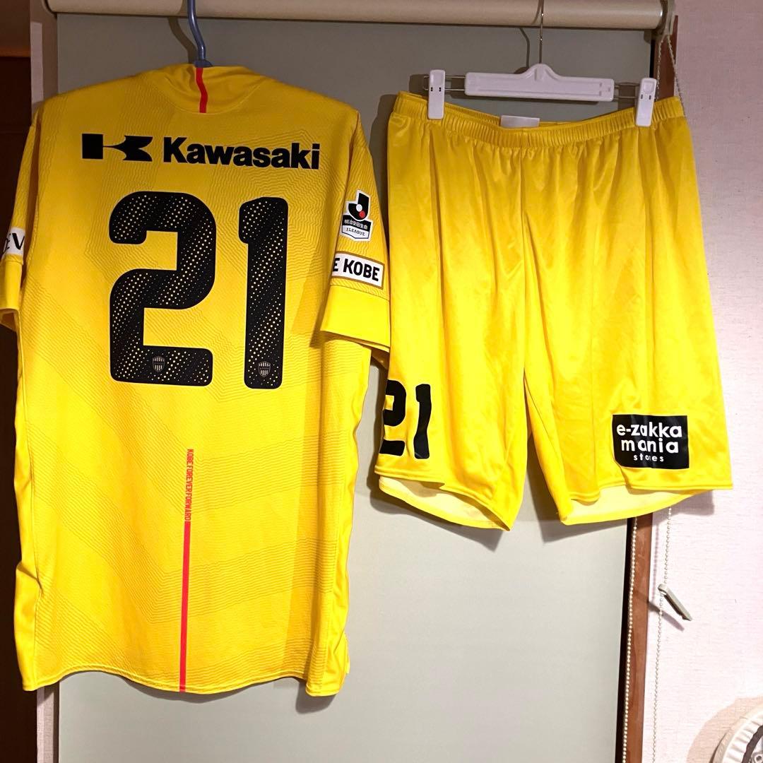 ヴィッセル神戸 ユニフォーム ソックス ユース 支給品　アシックス 3XL